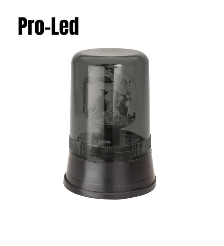 Pro Led Gyrophare Halogène 24v fixe transparent fumé