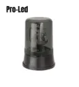 Pro Led Gyrophare Halogène 24v fixe transparent fumé