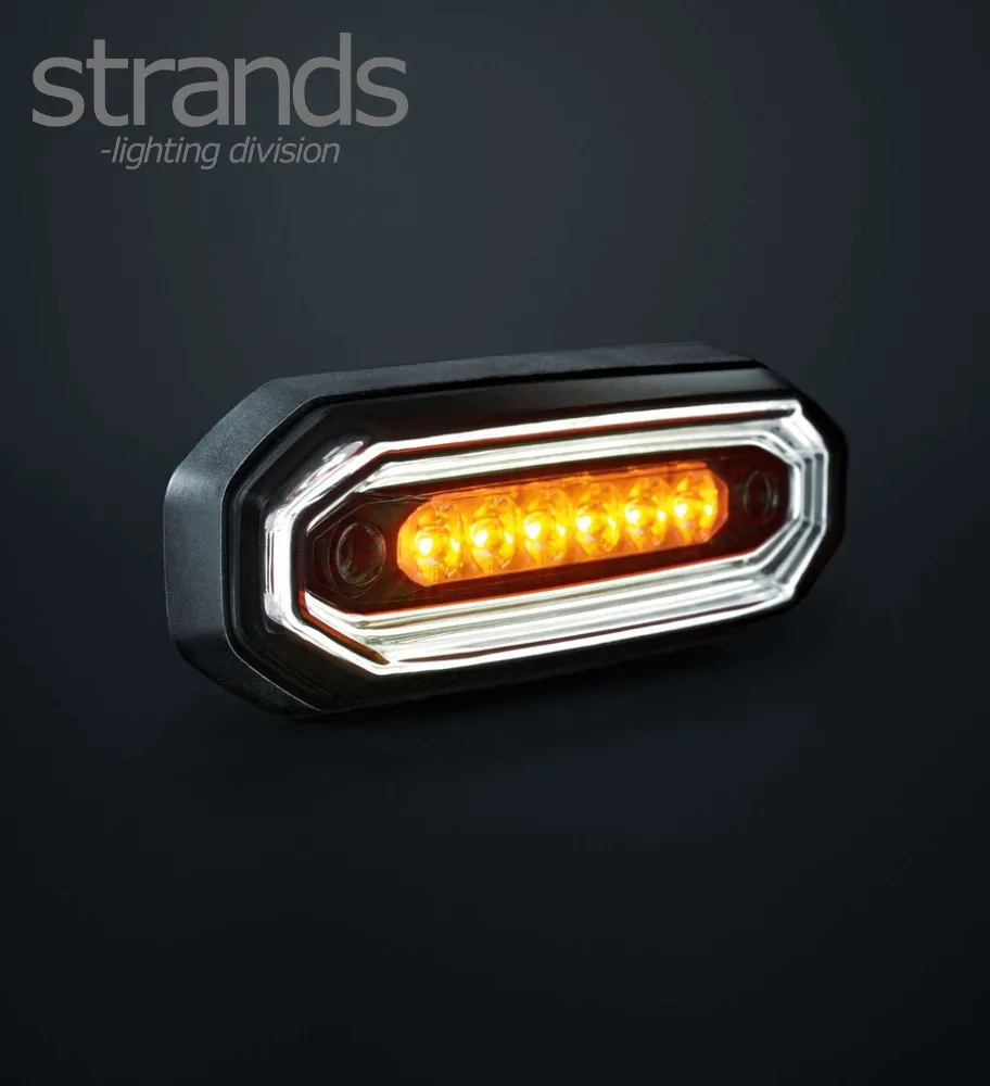 [FG903031] Strands FOR9T Aura Feu de position blanc et flash orange