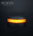 Strands Gyrophare Unity LED orange montage fixe
