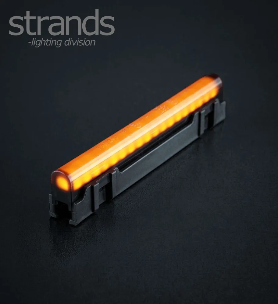 Strands Feu de position Dark Line court orange
