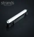 Strands Feu de position Dark Line court blanc