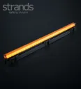 Strands Feu de position Dark Line long orange 