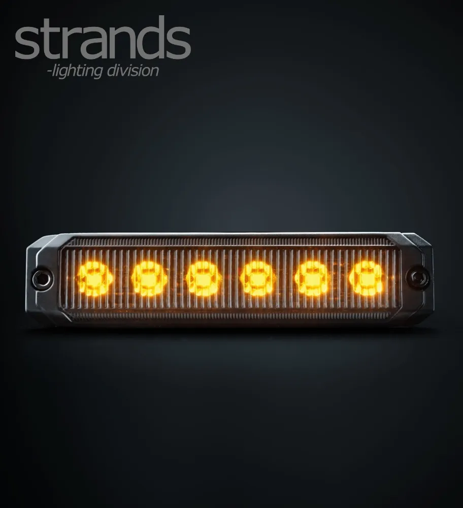 Strands Feu de position dark orange SM6
