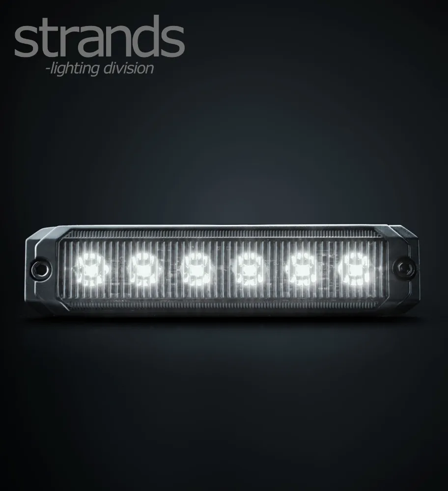 Strands Feu de position dark blanc SM6